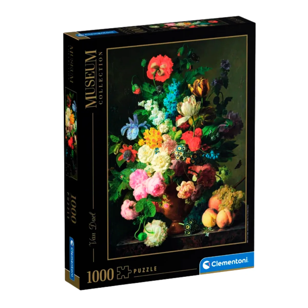 Puzzle Clementoni 1000 piezas - Van Dael - Jarron de Flores