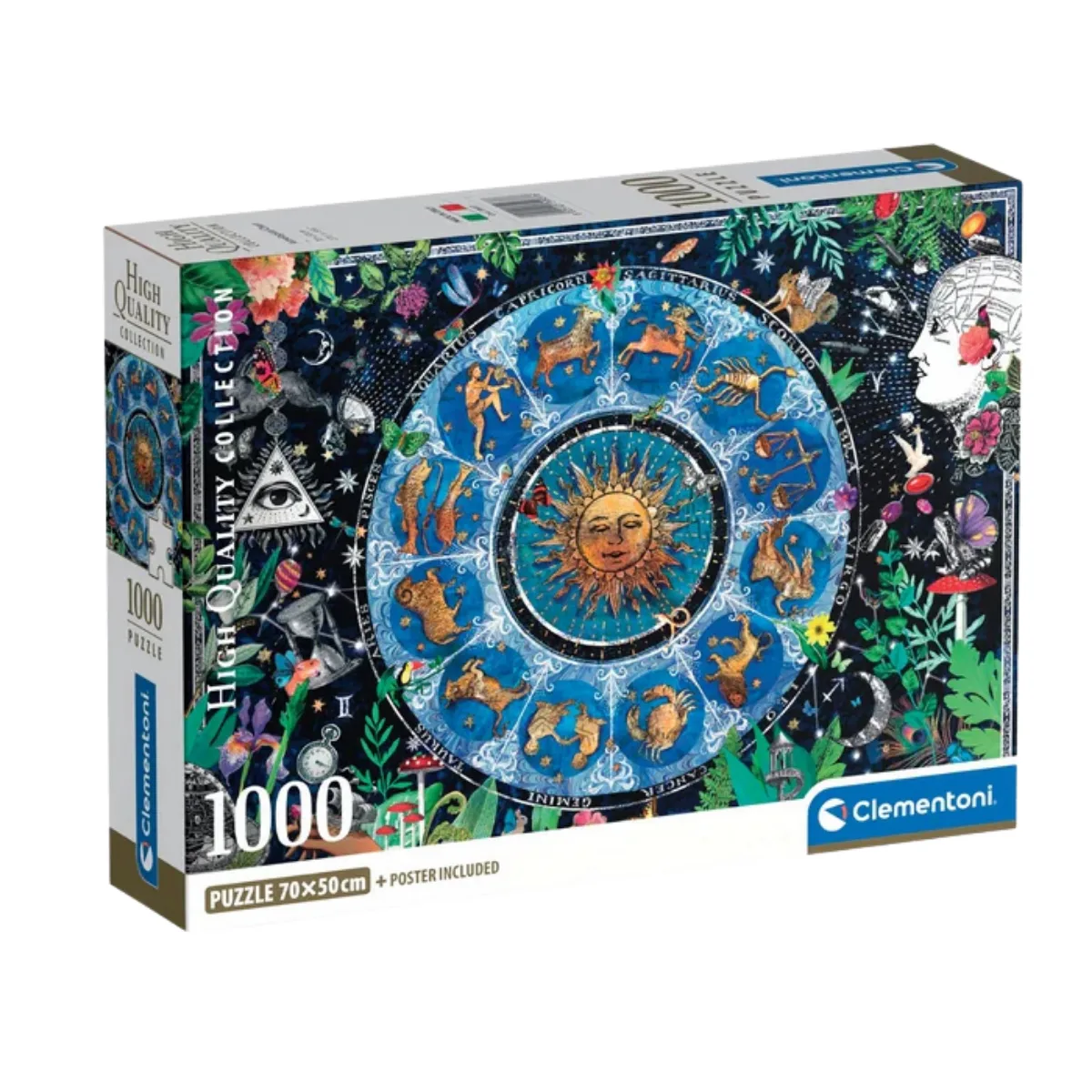Puzzle Clementoni 1000 Piezas - Zodiaco Carta Astrologica