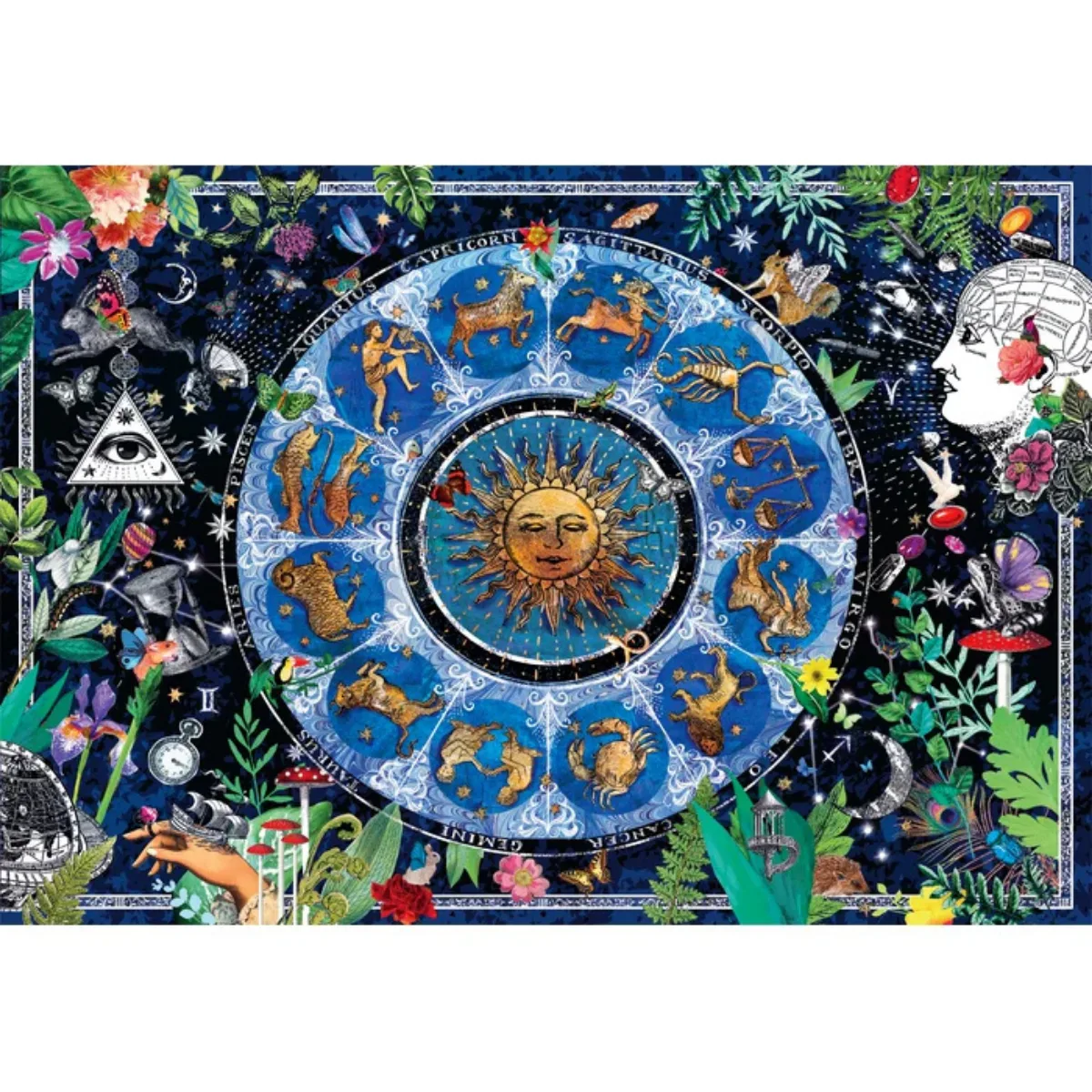 Puzzle Clementoni 1000 Piezas - Zodiaco Carta Astrologica