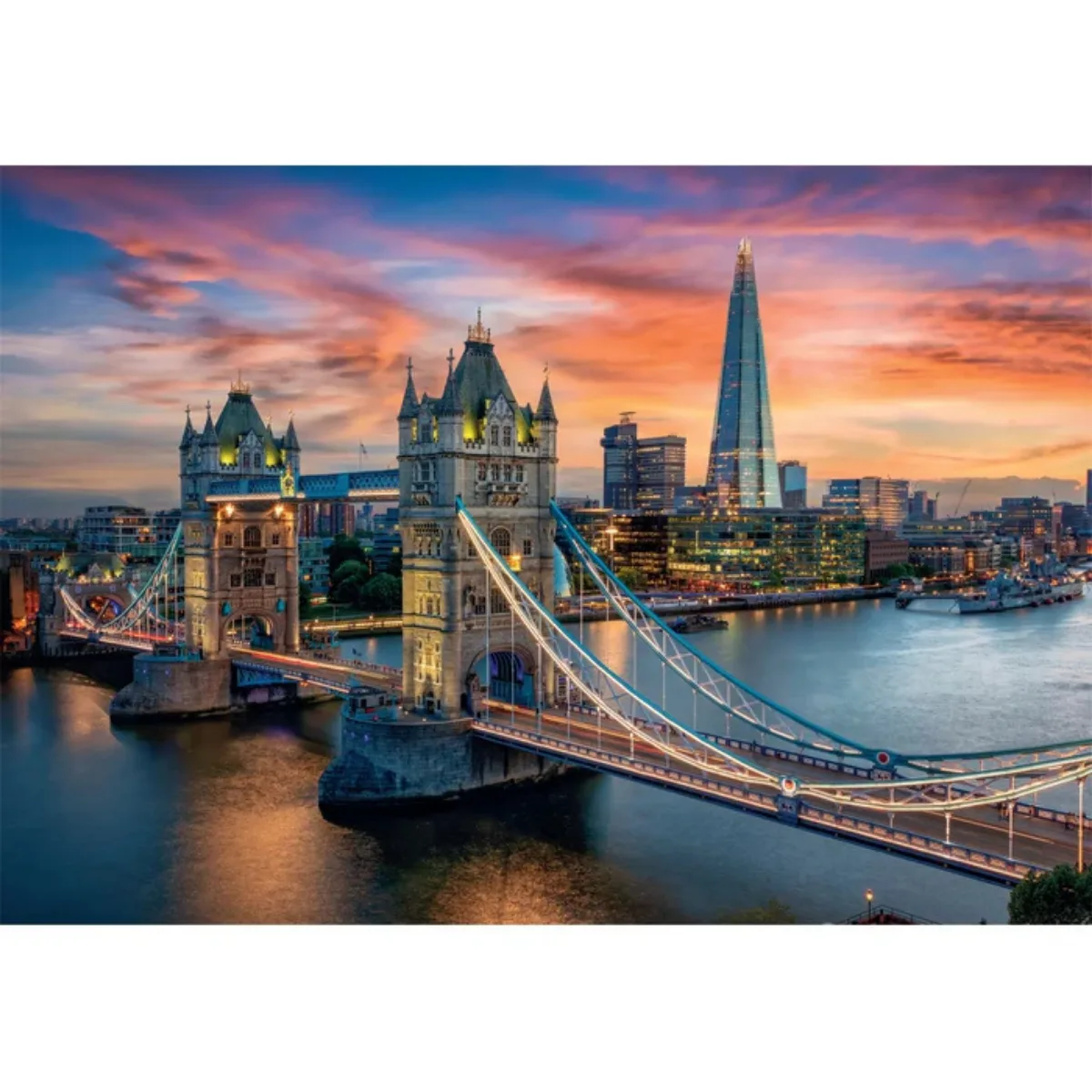 Puzzle Clementoni 1500 piezas - Crepusculo de Londres