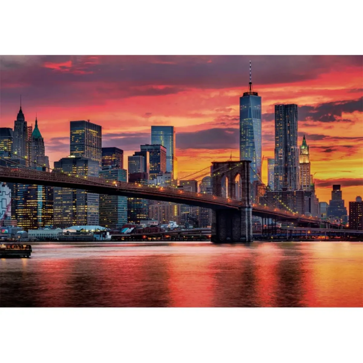 Puzzle Clementoni 1500 piezas - East River at Dusk