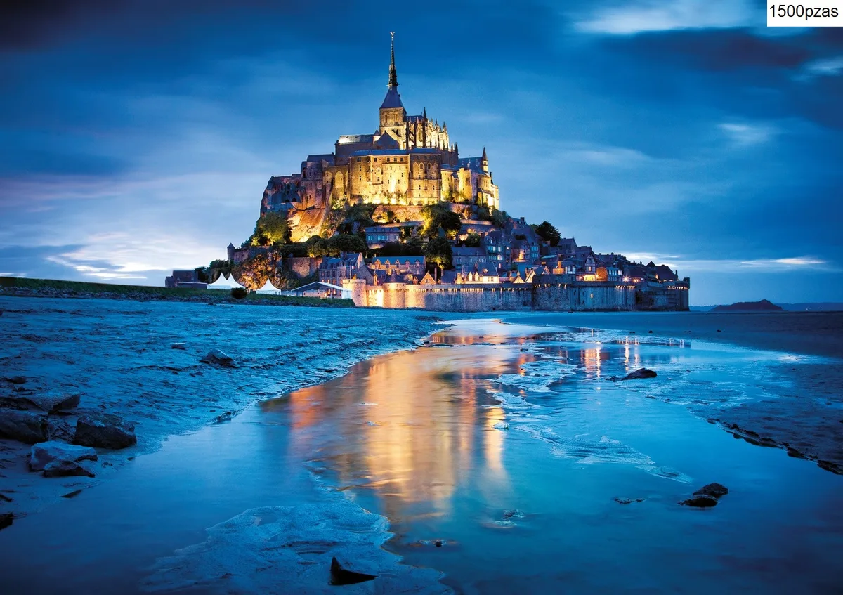 Puzzle Clementoni 1500 piezas - Le Mont Saint Michel