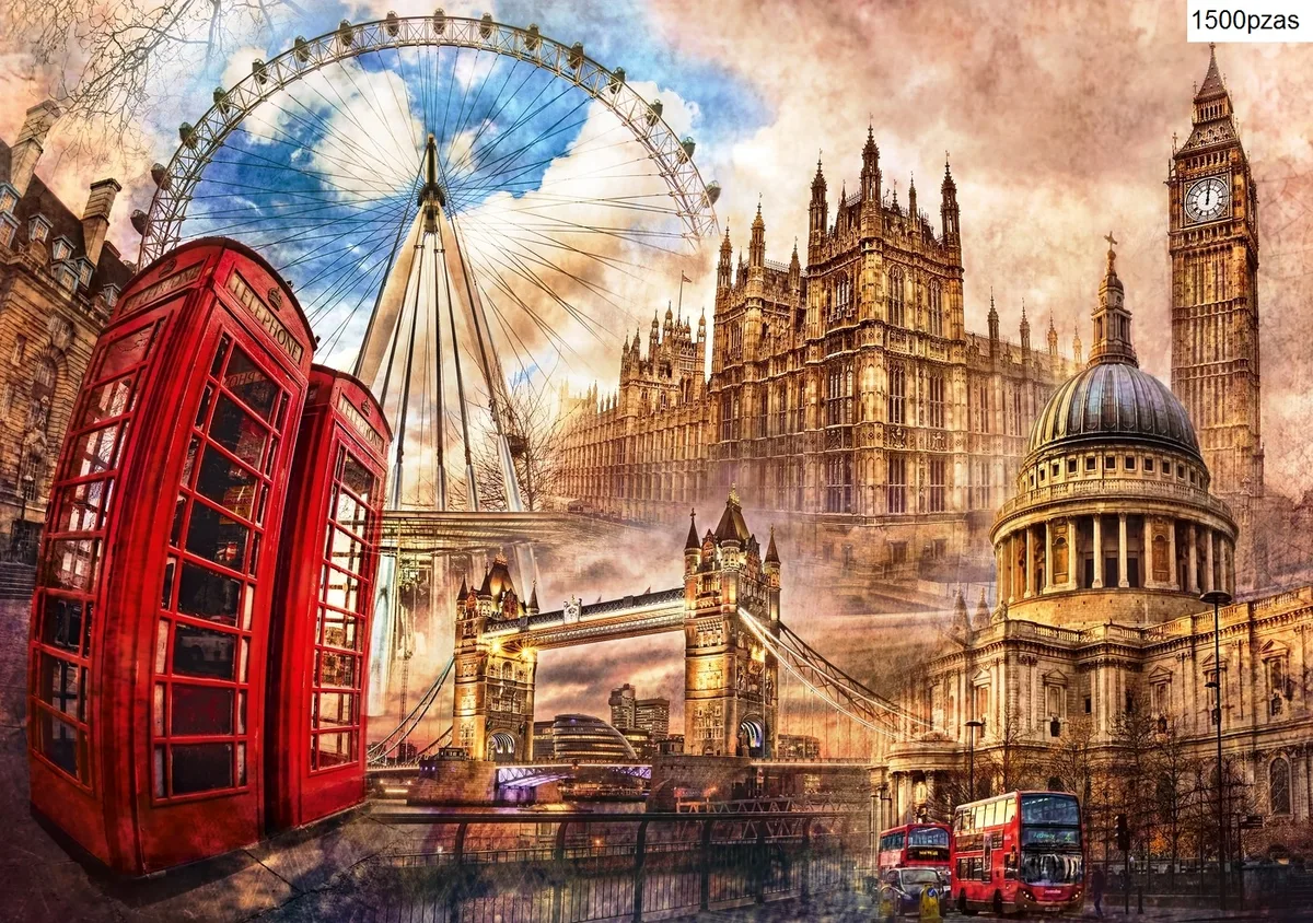 Puzzle Clementoni 1500 piezas - Londres