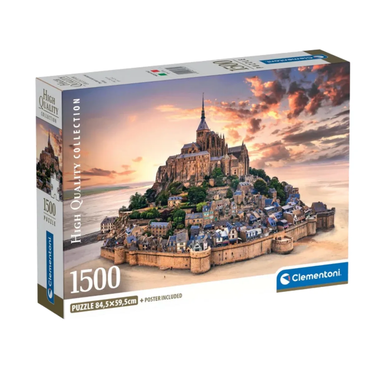 Puzzle Clementoni 1500 piezas - Monte de Saint Michel