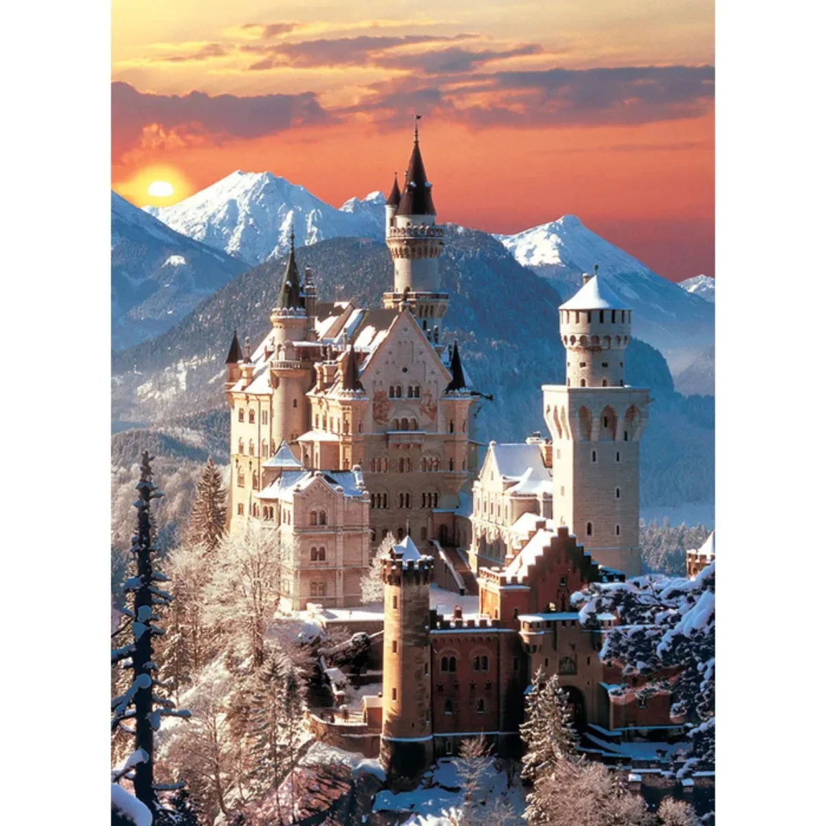 Puzzle Clementoni 1500 piezas - Neuschwanstein
