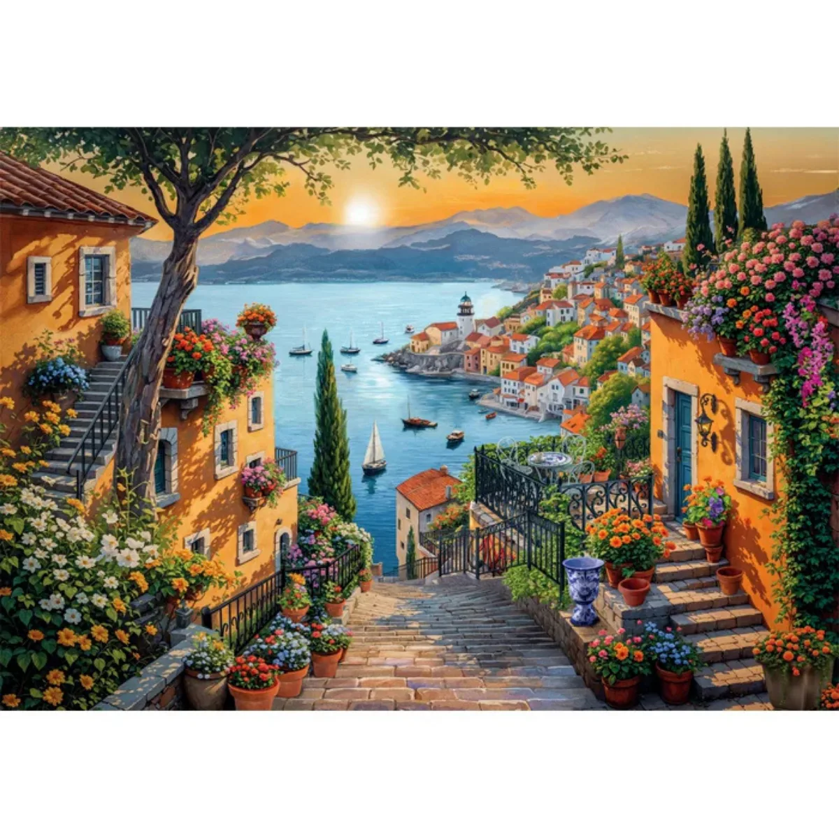 Puzzle Clementoni 1500 piezas - Pasos al Puerto