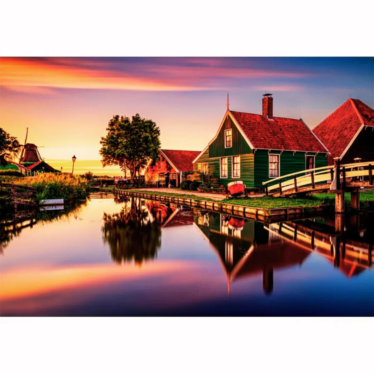 Puzzle Clementoni 1500 piezas - Zaanse Schans