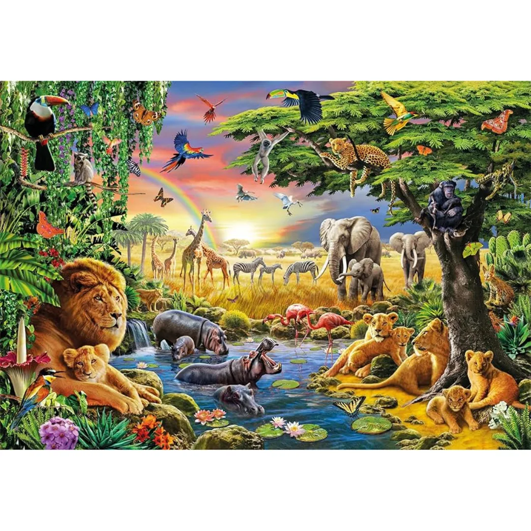 Puzzle Clementoni 2000 piezas - Africa