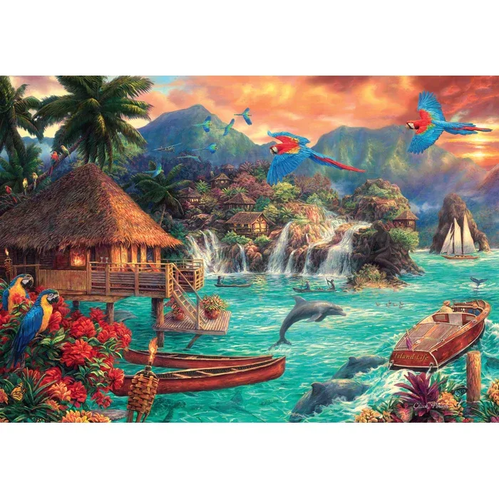 Puzzle Clementoni 2000 piezas - Island Life
