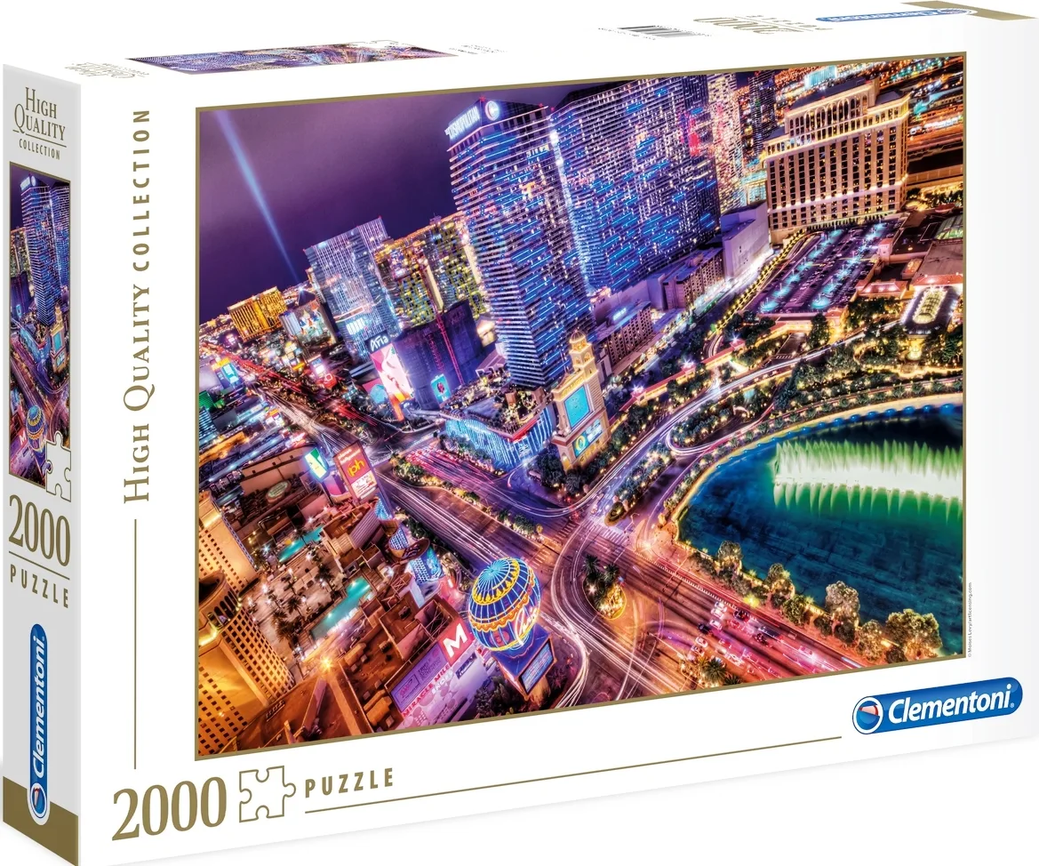 Puzzle Clementoni 2000 piezas - Las Vegas