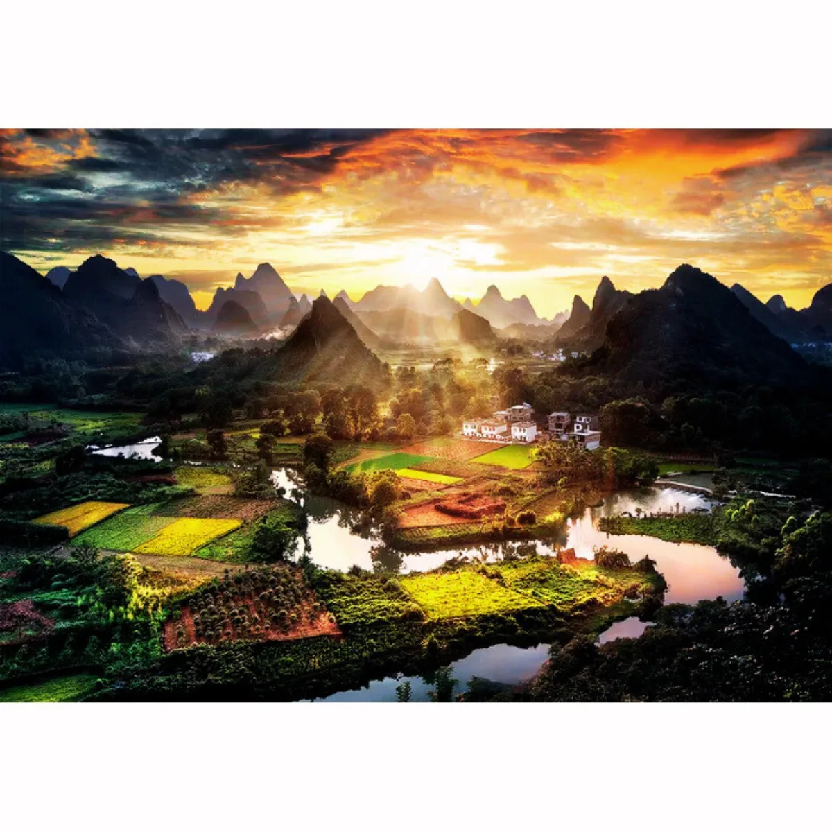 Puzzle Clementoni 2000 piezas - View of China