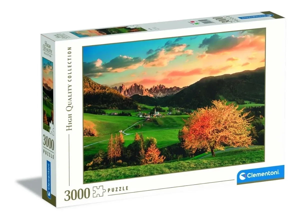 Puzzle Clementoni 3000 piezas - Los Alpes