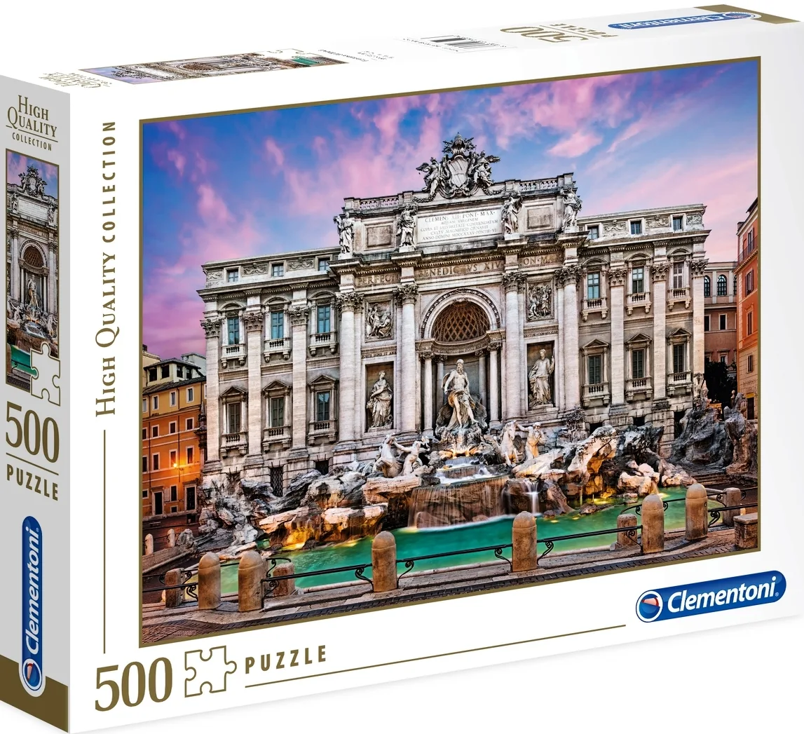 Puzzle Clementoni 500 piezas - Fontana Di Trevi