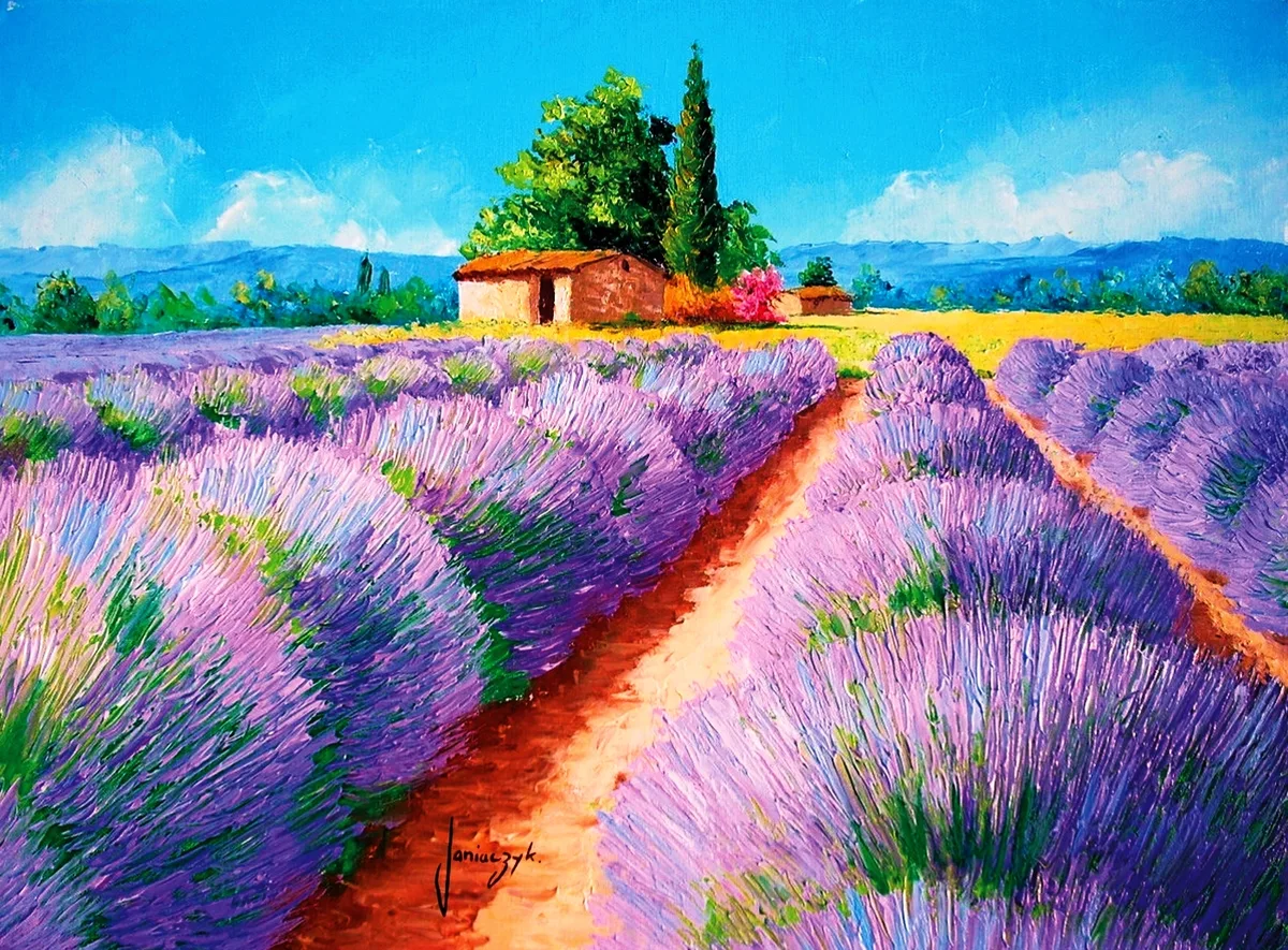 Puzzle Clementoni 500 piezas - Lavender Scent