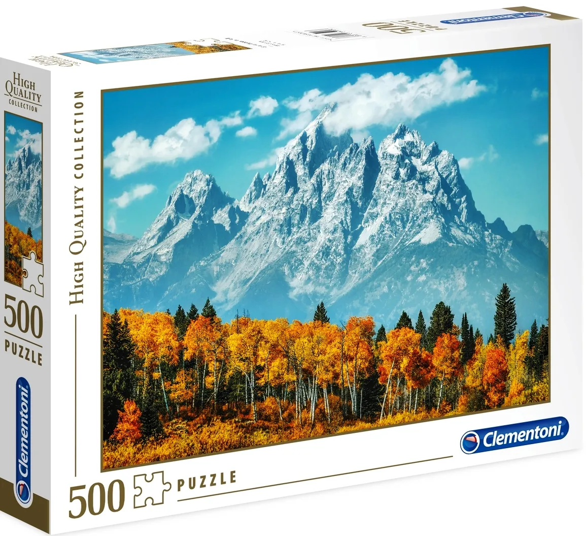 Puzzle Clementoni 500 piezas - Montaña Grand Teton