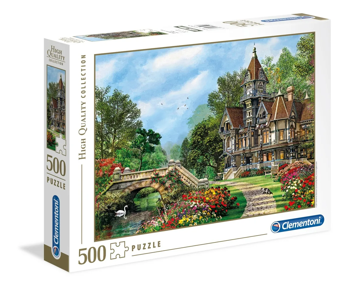 Puzzle Clementoni 500 piezas - Old Waterway Cottage