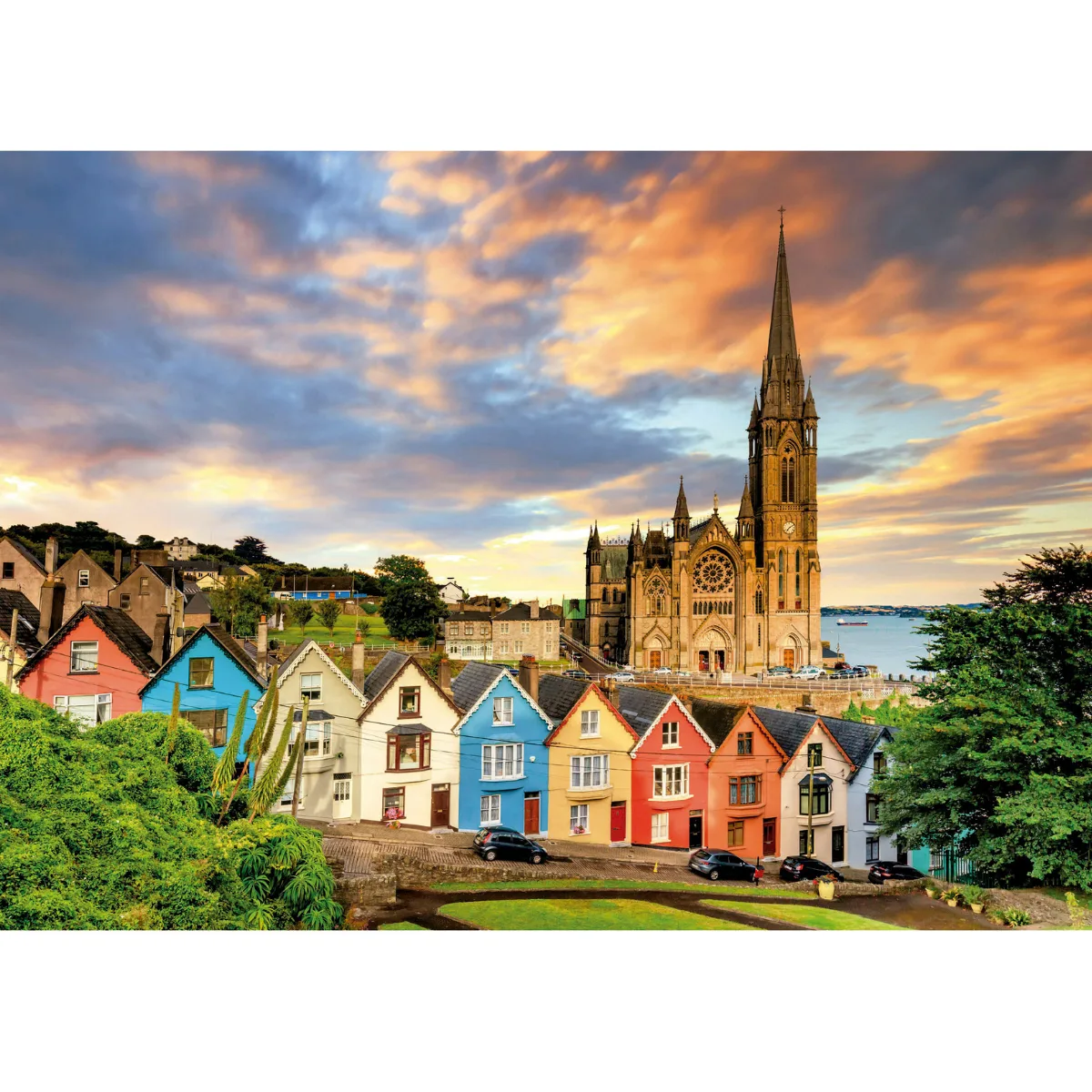 Puzzle Educa 1000 Piezas - Catedral de Cobh Irlanda