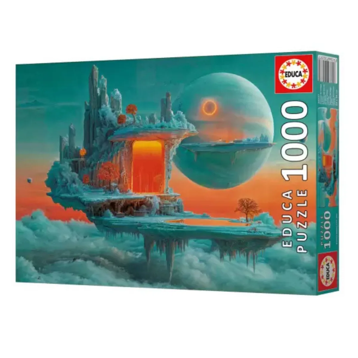 Puzzle Educa 1000 Piezas - Planeta de fuego y hielo