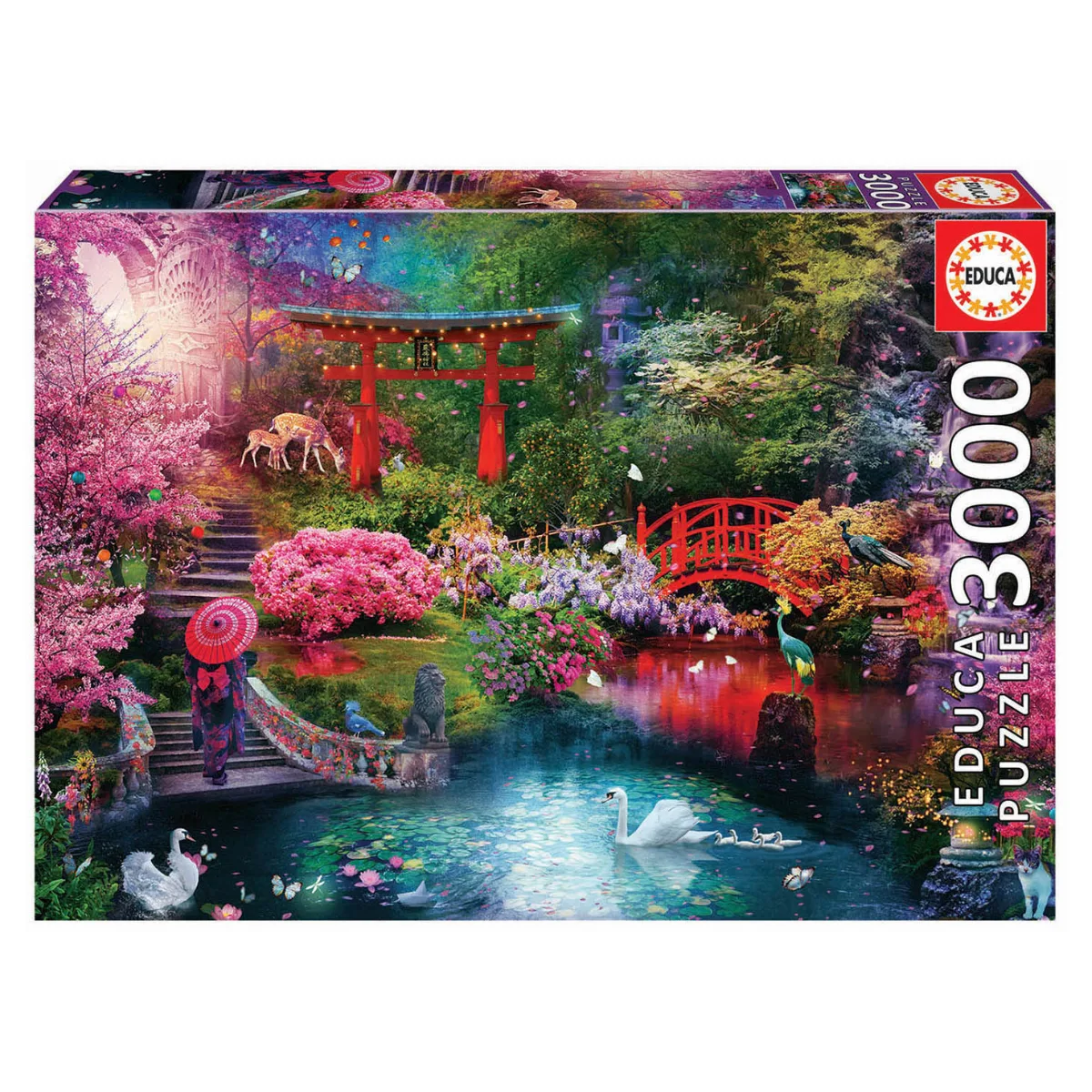 Puzzle Educa 3000 piezas - Jardin Japones