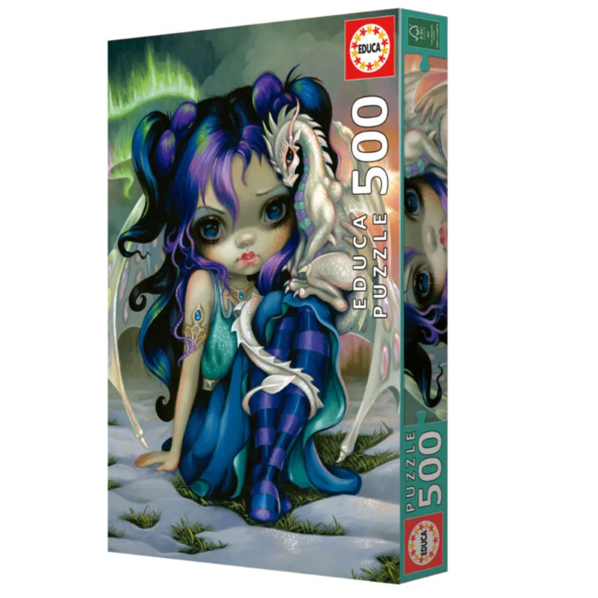 Puzzle Educa 500 Piezas - Hada del Dragon