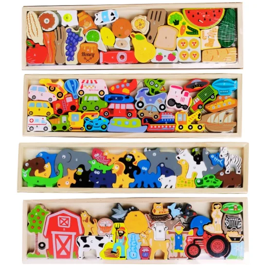Puzzle madera Infantil - Varios diseños