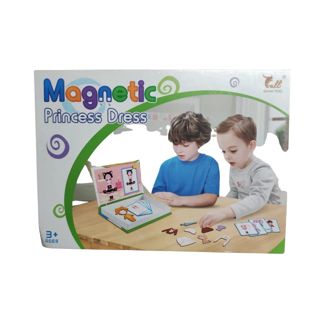 Puzzle Magnetico Animales Formas Expresiones Dinosaurio Princesas 4