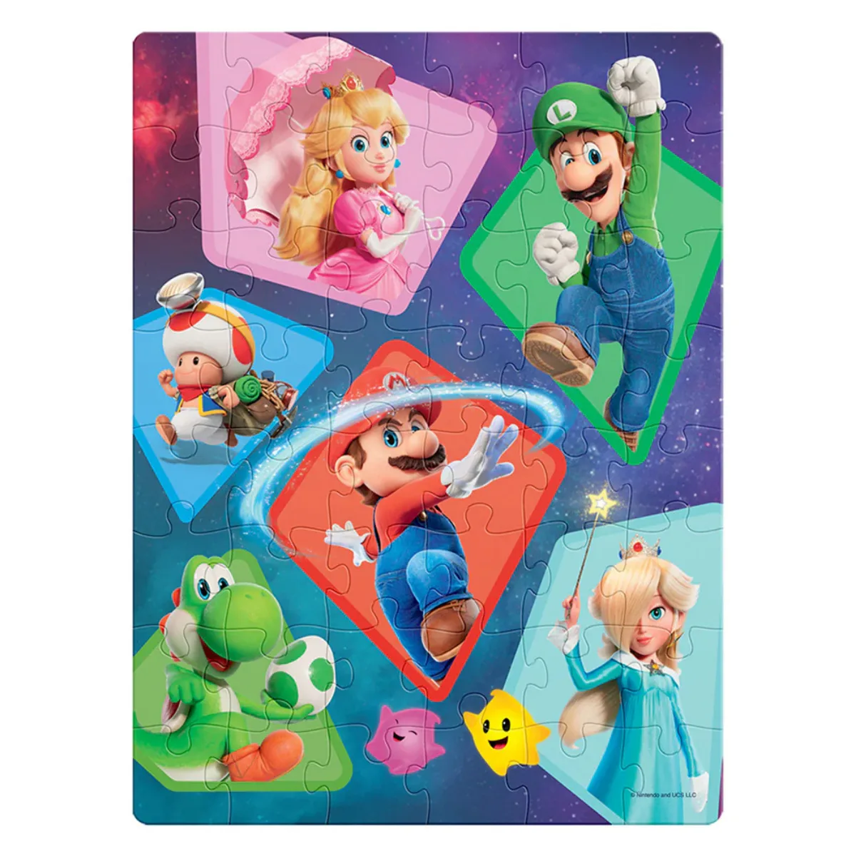 Puzzle Super Mario Galaxy 48 Piezas - Novelty