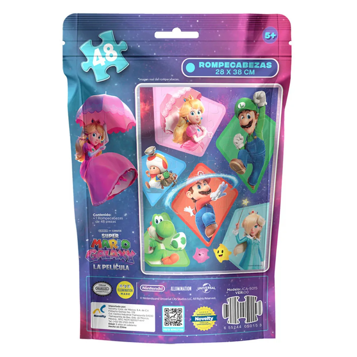 Puzzle Super Mario Galaxy 48 Piezas - Novelty