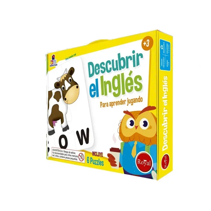 Puzzles Descubrir el Ingles - Royal