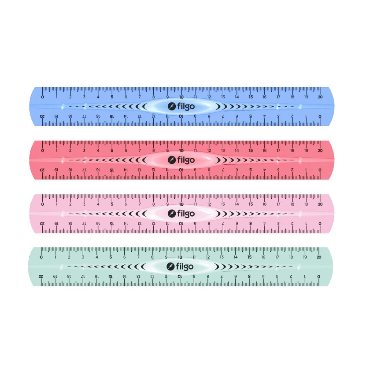 Regla Flexible 20cm - Filgo