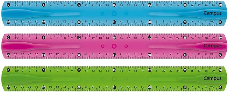 Regla Flexible 30cm - Campus