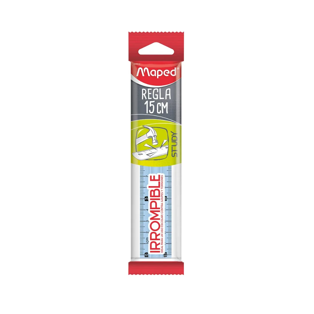 Regla Irrompible 15cm - Maped