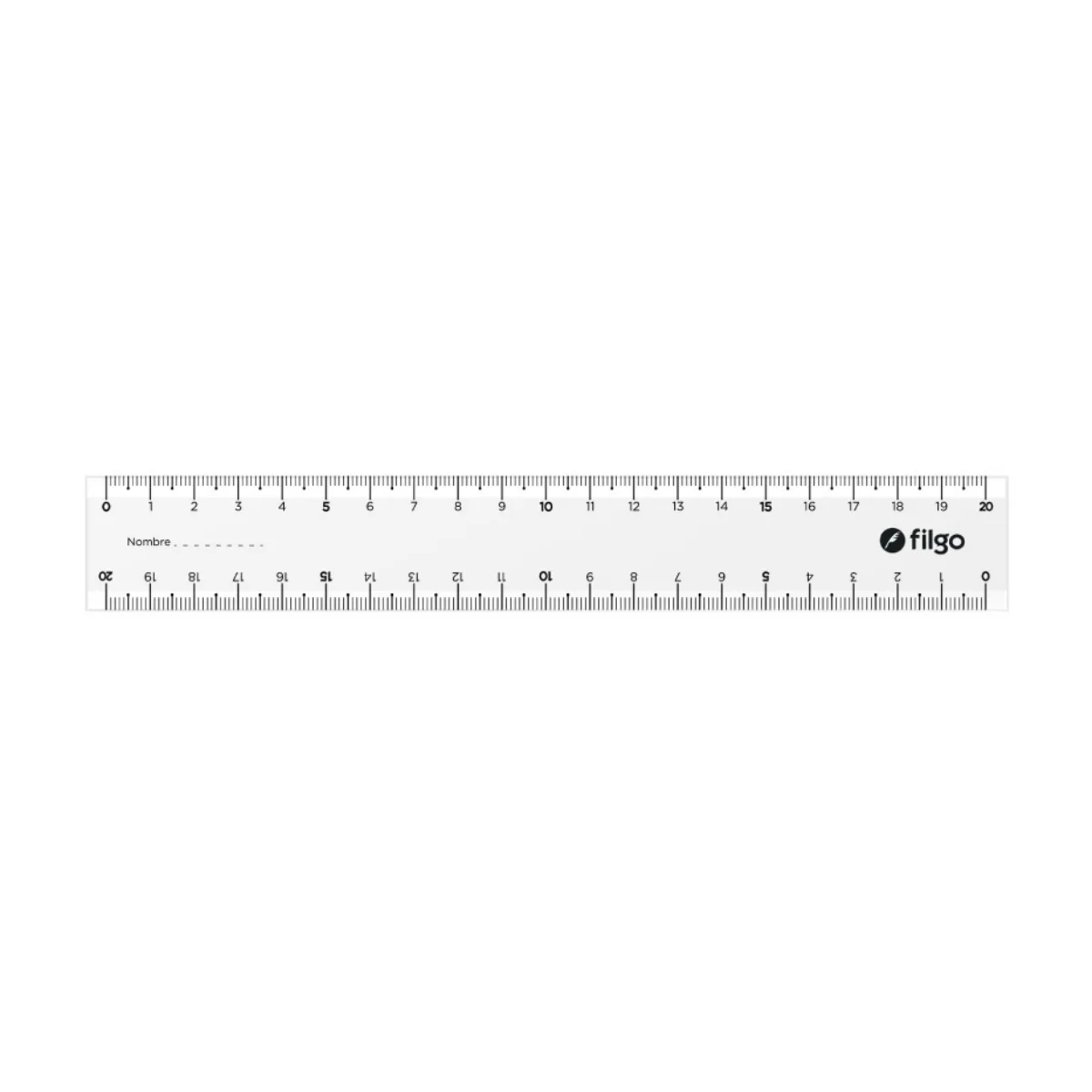 Regla Plastica 20cm - Filgo