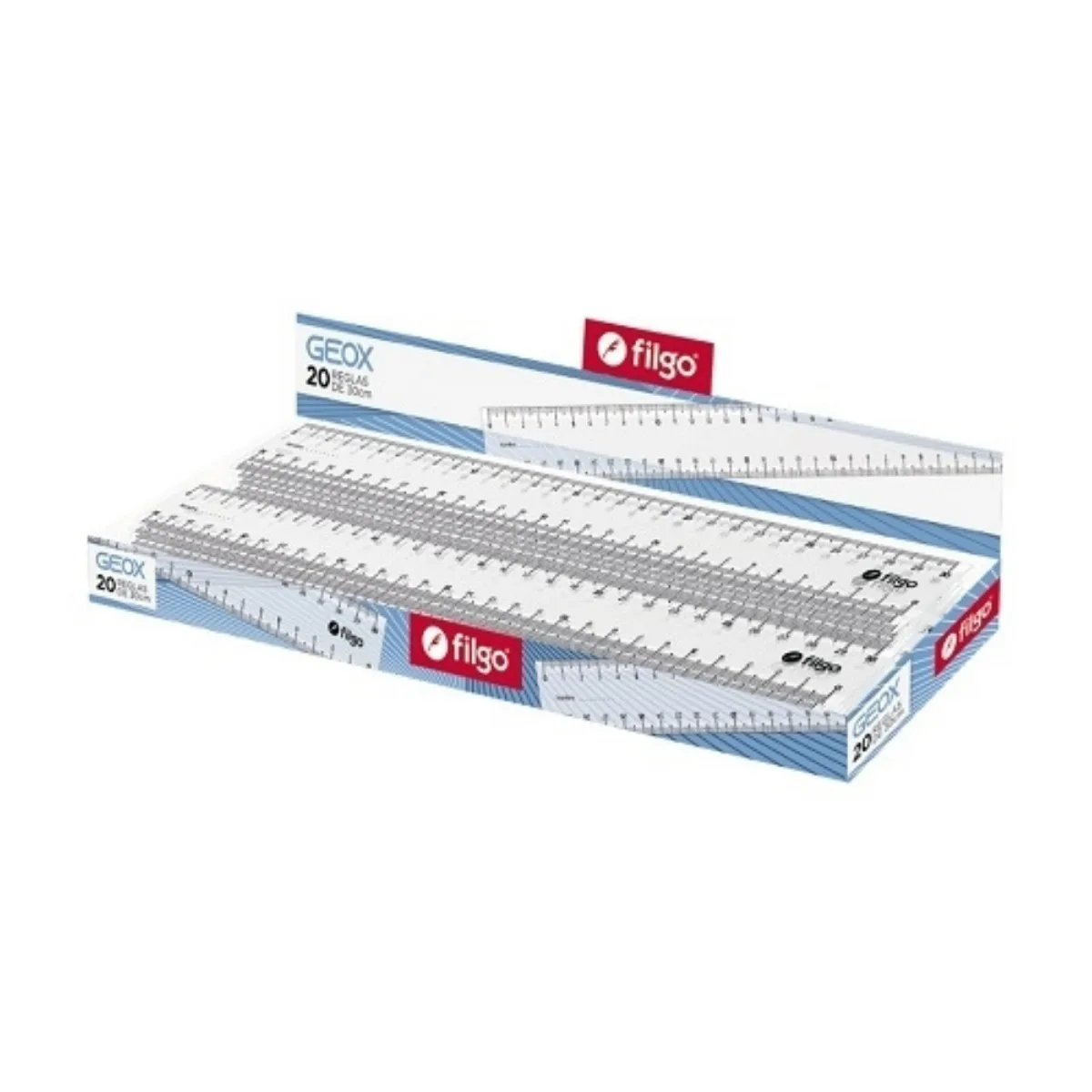 Regla Plastica 30cm - Filgo