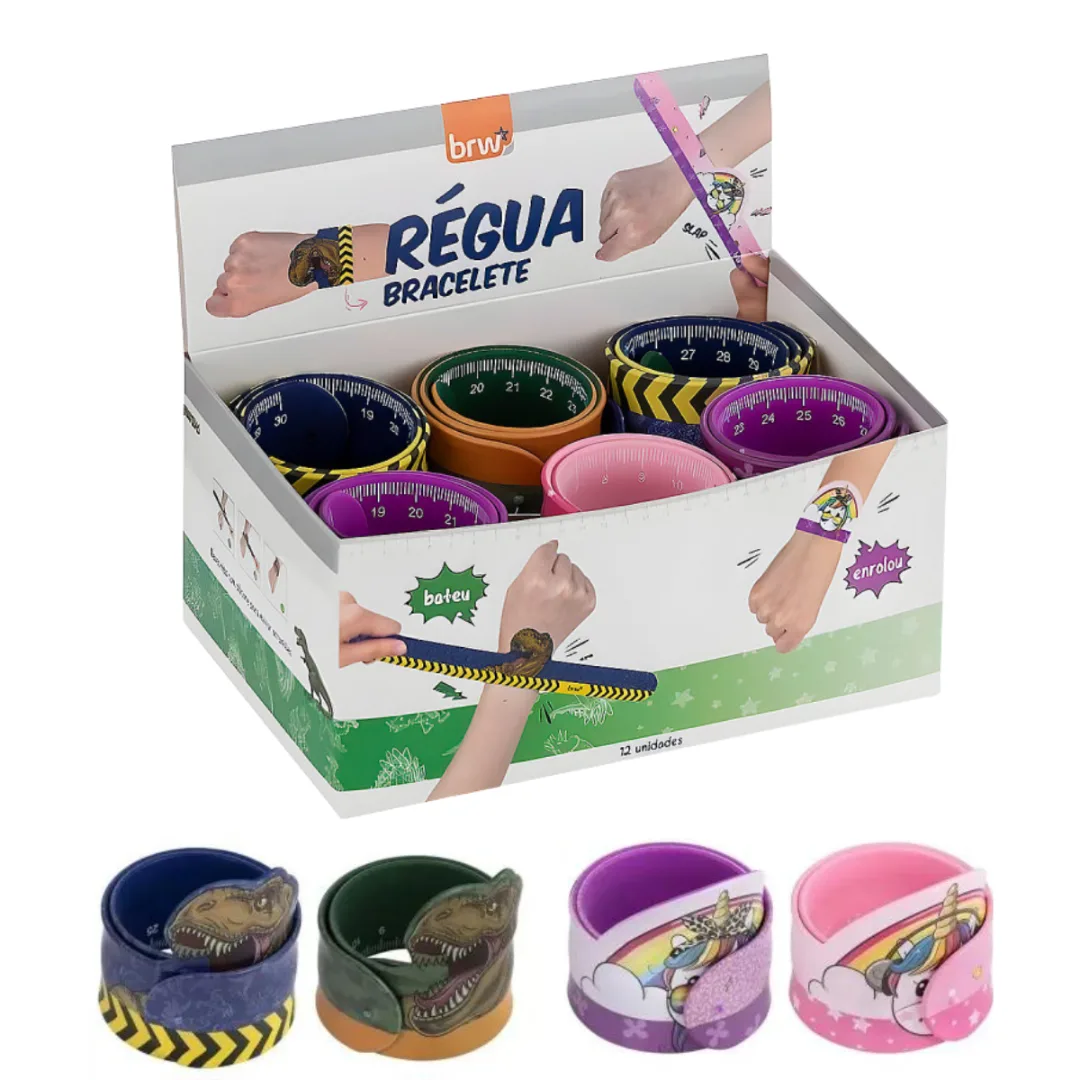 Regla Silicona 30cm - Brazalete Infantil