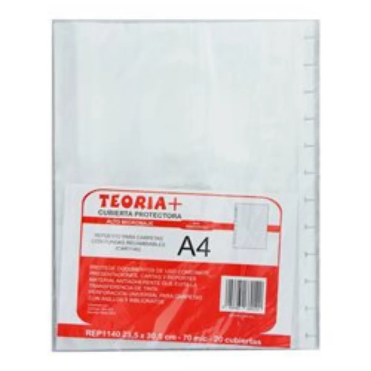 Repuesto de 20 Folios para Carpeta