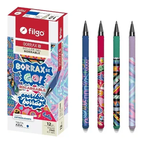 Repuesto x12 Lapicera Borrable - Filgo
