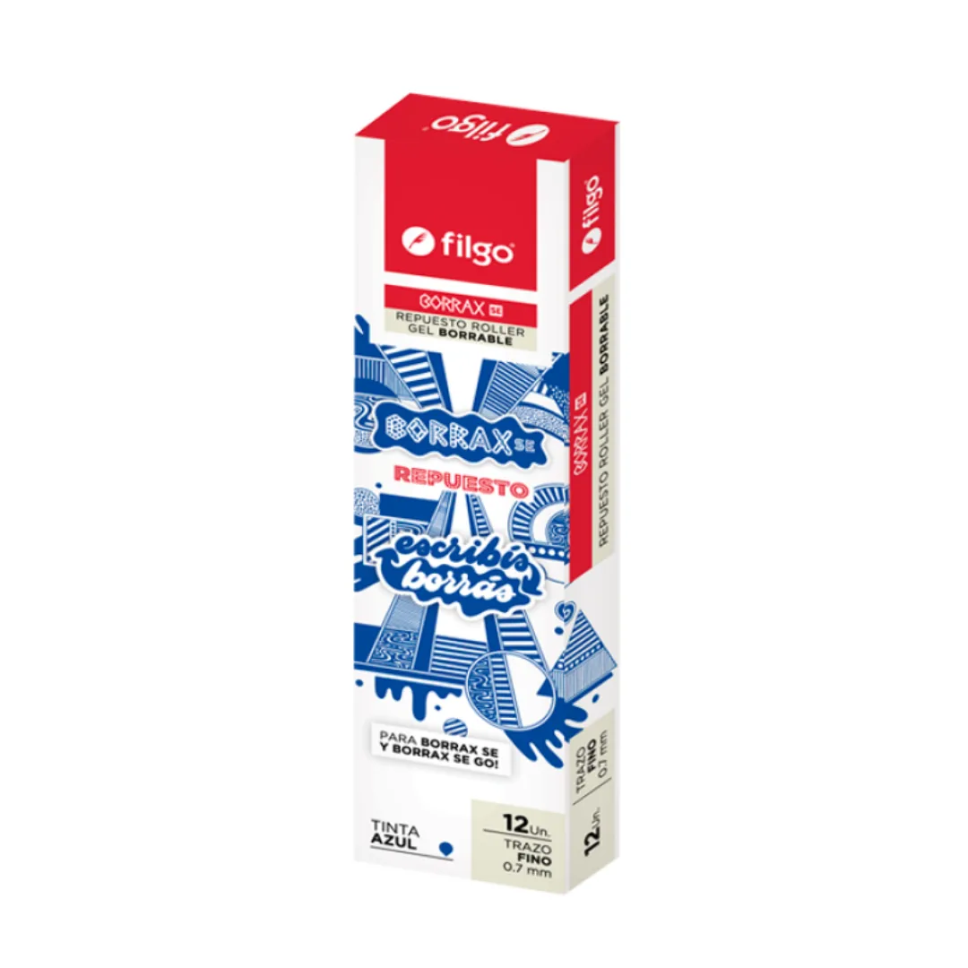 Repuesto x12 Lapicera Borrable - Filgo