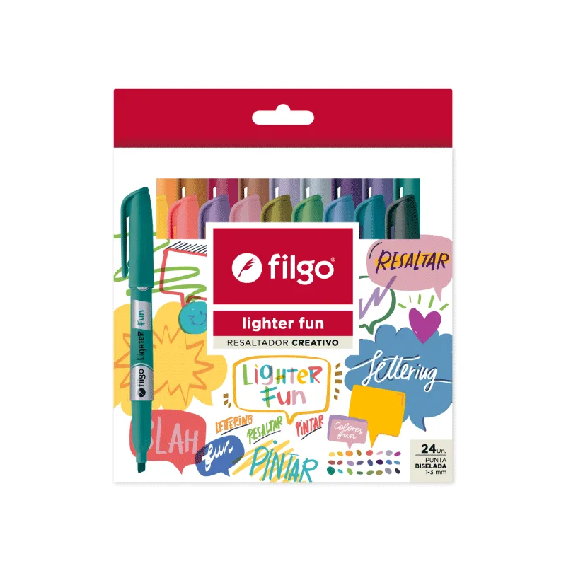 Resaltadores Creativo x24 - Filgo