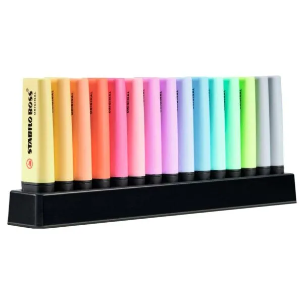 Resaltadores Pasteles x15 - Stabilo