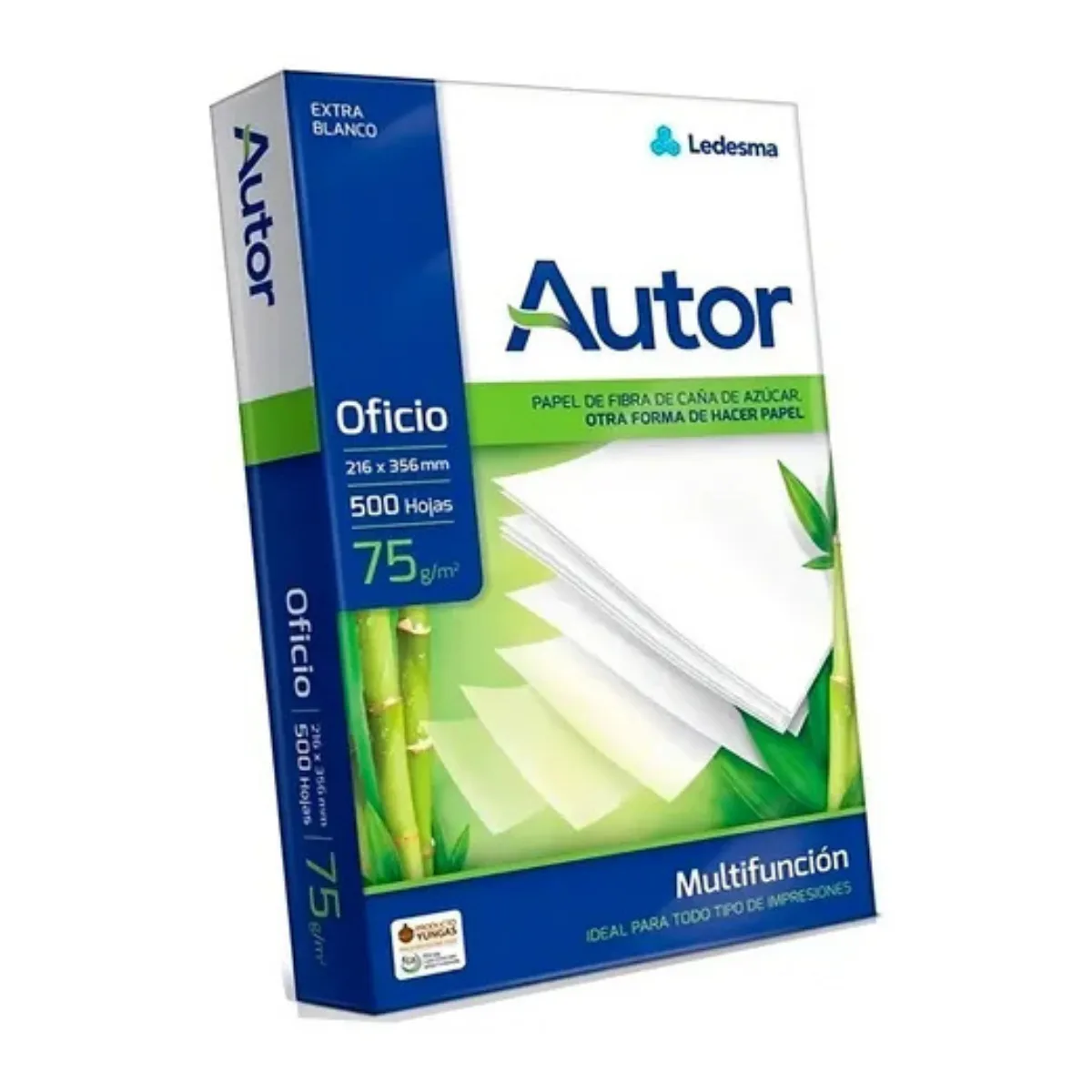 Resma Papel Fotocopia Oficio 500 hojas