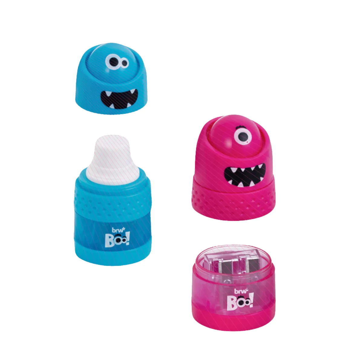 Sacapuntas con Deposito y Goma Boo - BRW