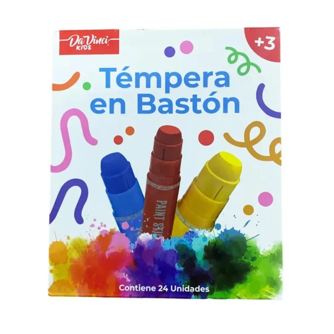 Set 24 Tempera en Barra - DaVinci