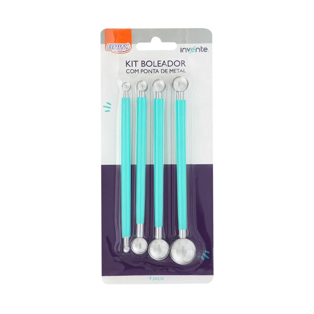 Set 4 Herramientas Modeladoras de Metal - BRW