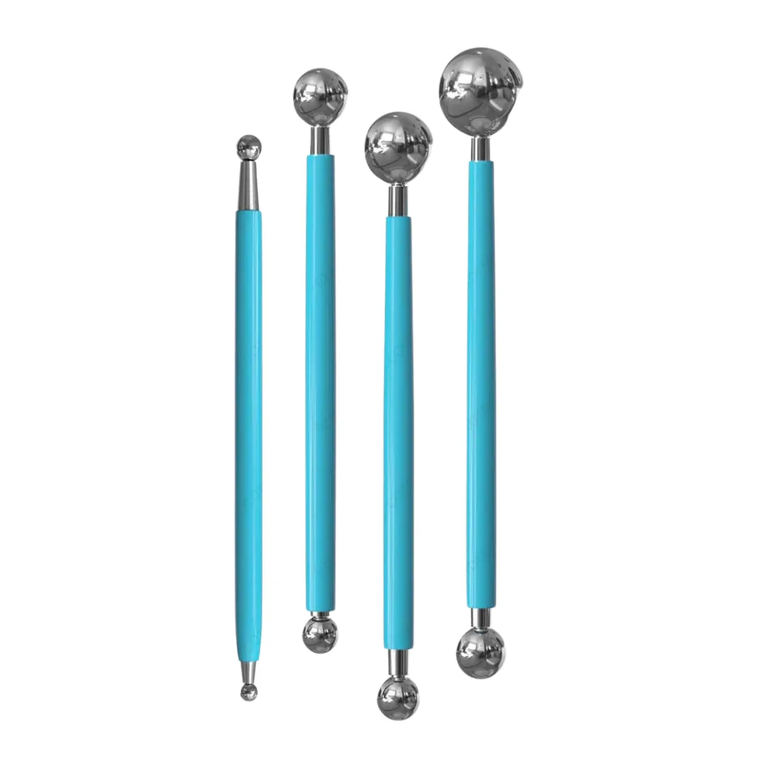 Set 4 Herramientas Modeladoras de Metal - BRW