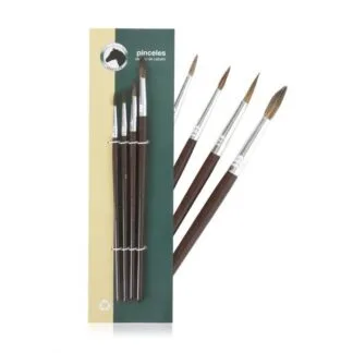 Set 4 Pinceles - Caballito