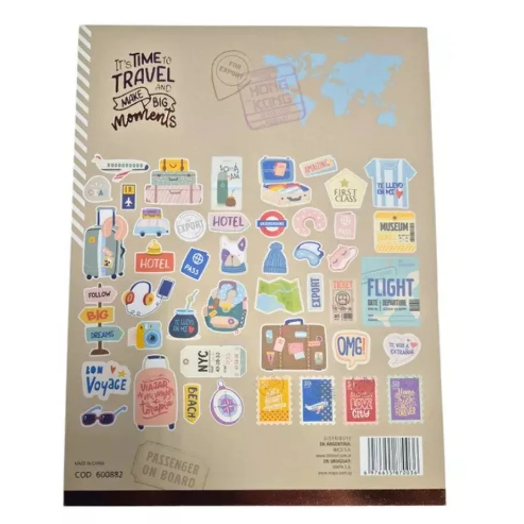Set 45 Troqueles Travel - Ibi Craft