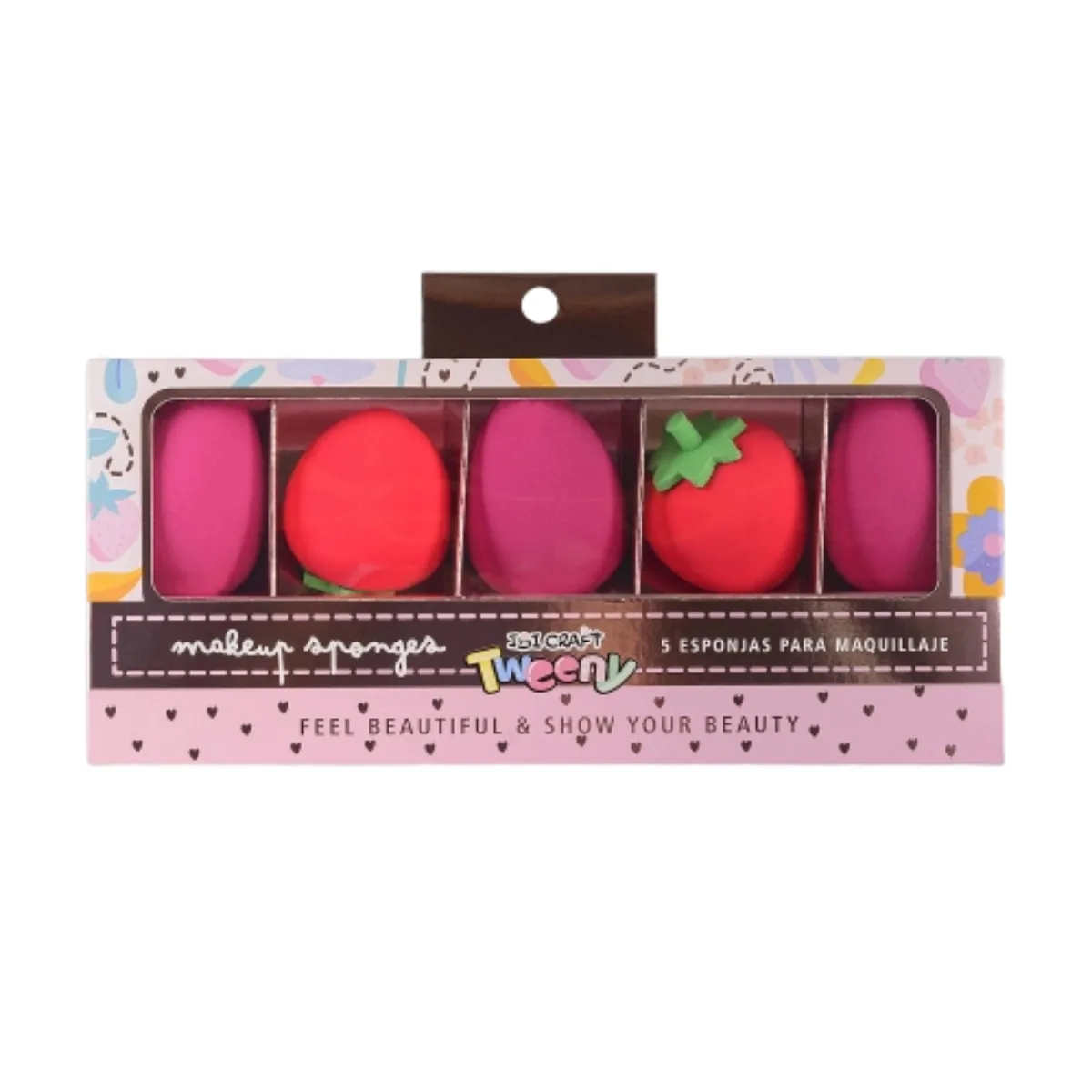 Set 5 Esponjas Maquillaje - Ibi Craft
