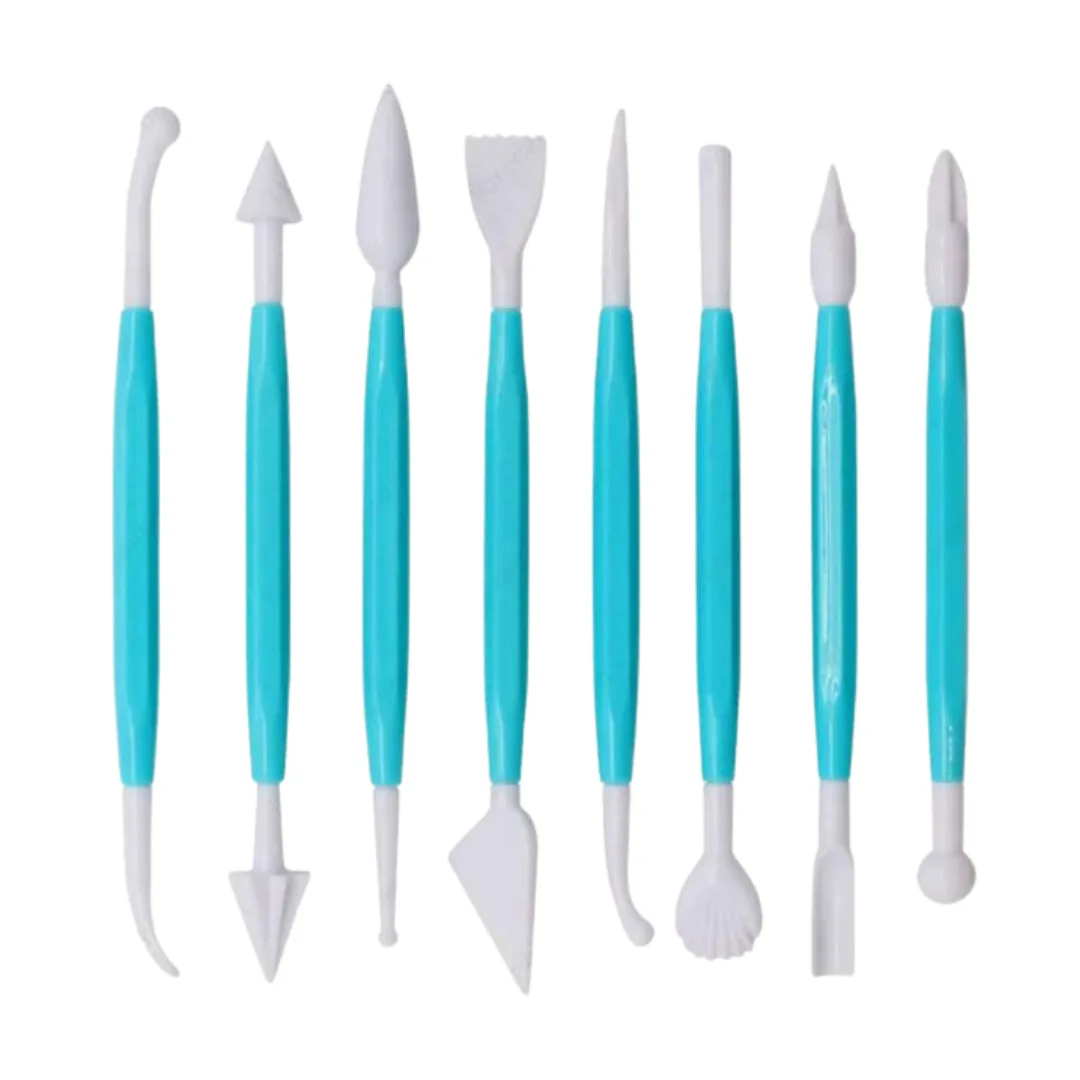 Set 8 Herramientas Modeladoras BRW - Estecas