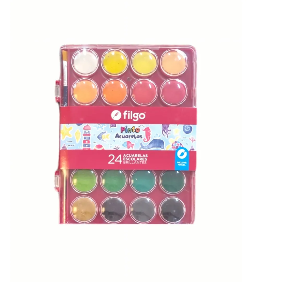 Set Acuarelas x24 - Filgo 3
